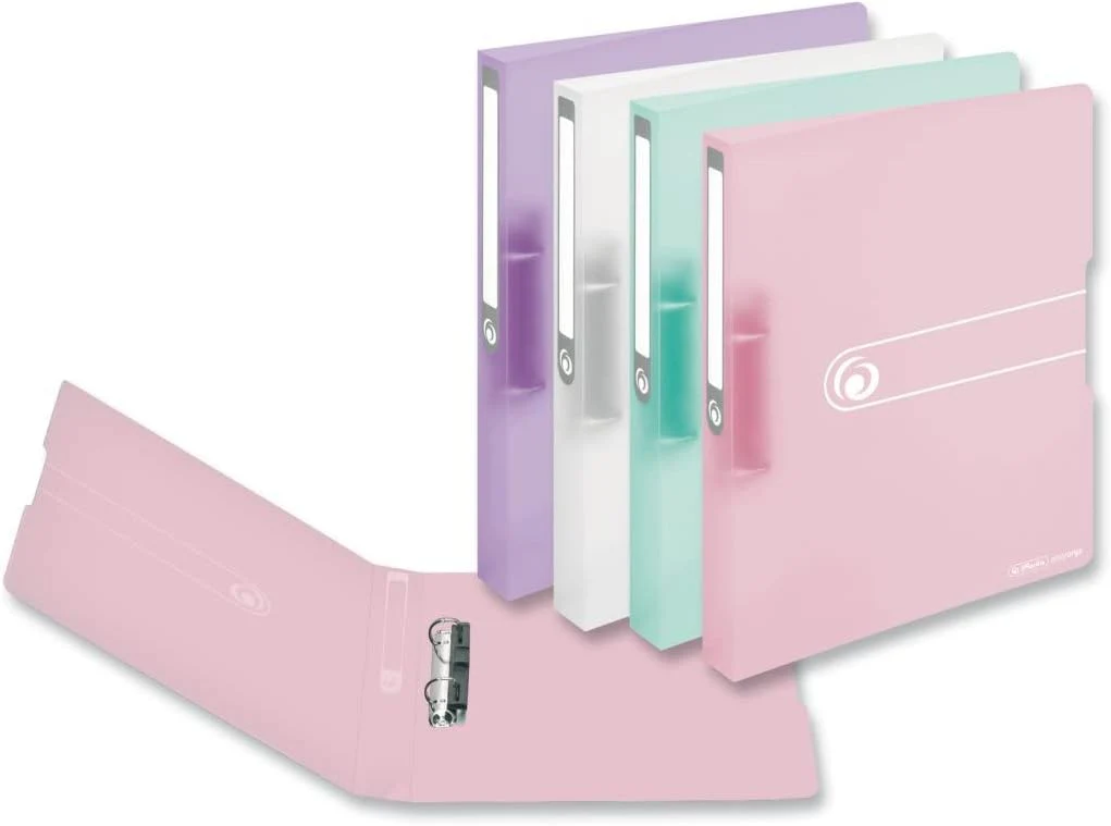 Herlitz Easy Orga To Go Polypropylene Ring Binder A4 2 Ring 25 mm (Pack of 1 - Image 3