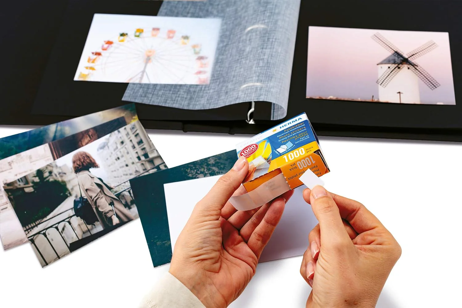 Herma Photo Stickers, 12mm x 17mm, 1000pcs - Image 7
