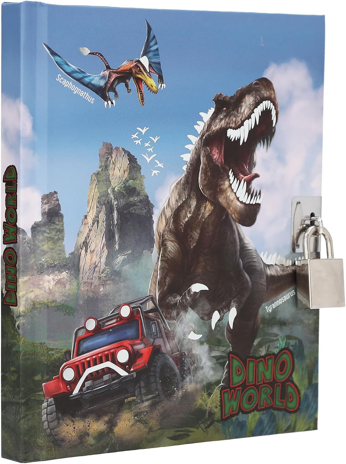 Dino World - Diary With Padlock (0413997) - Image 2