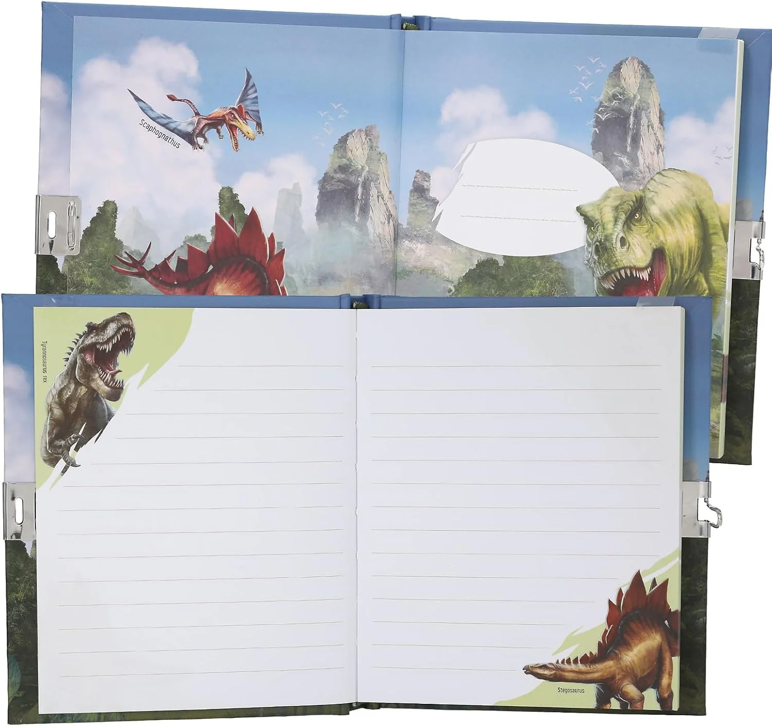 Dino World - Diary With Padlock (0413997) - Image 3
