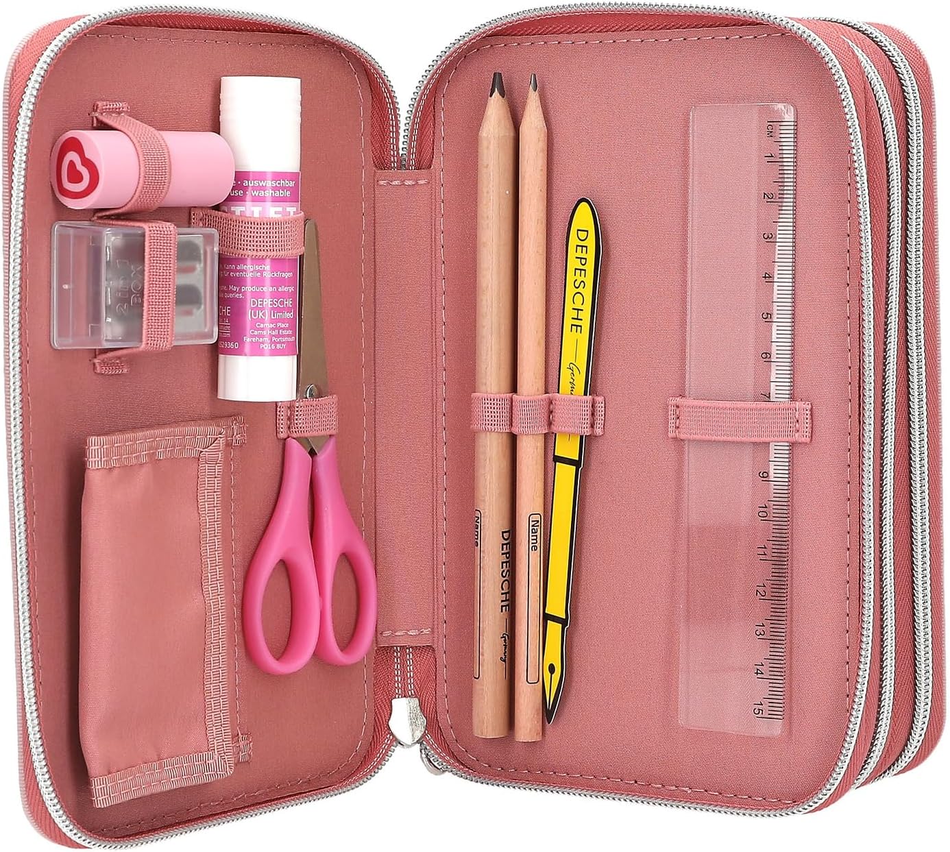 Topmodel - Triple Pencil Case - Dots - Image 6