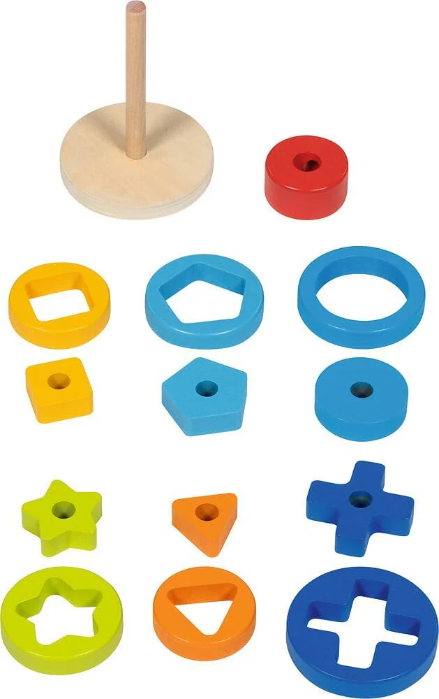 Goki - Shape Stacking Tower (58299) - Image 4