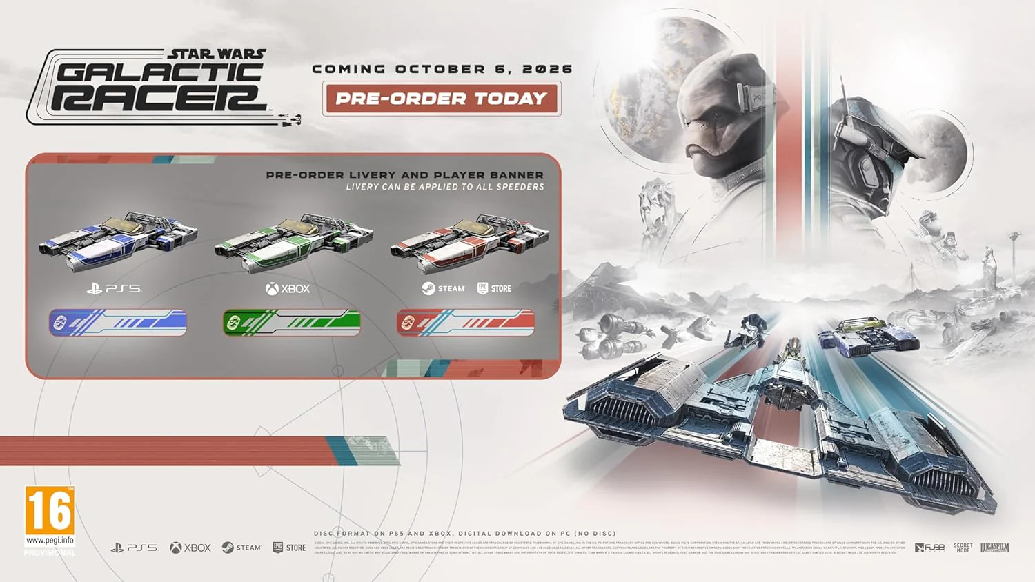 STAR WARS: Galactic Racer™ (Playstation 5) - Image 3