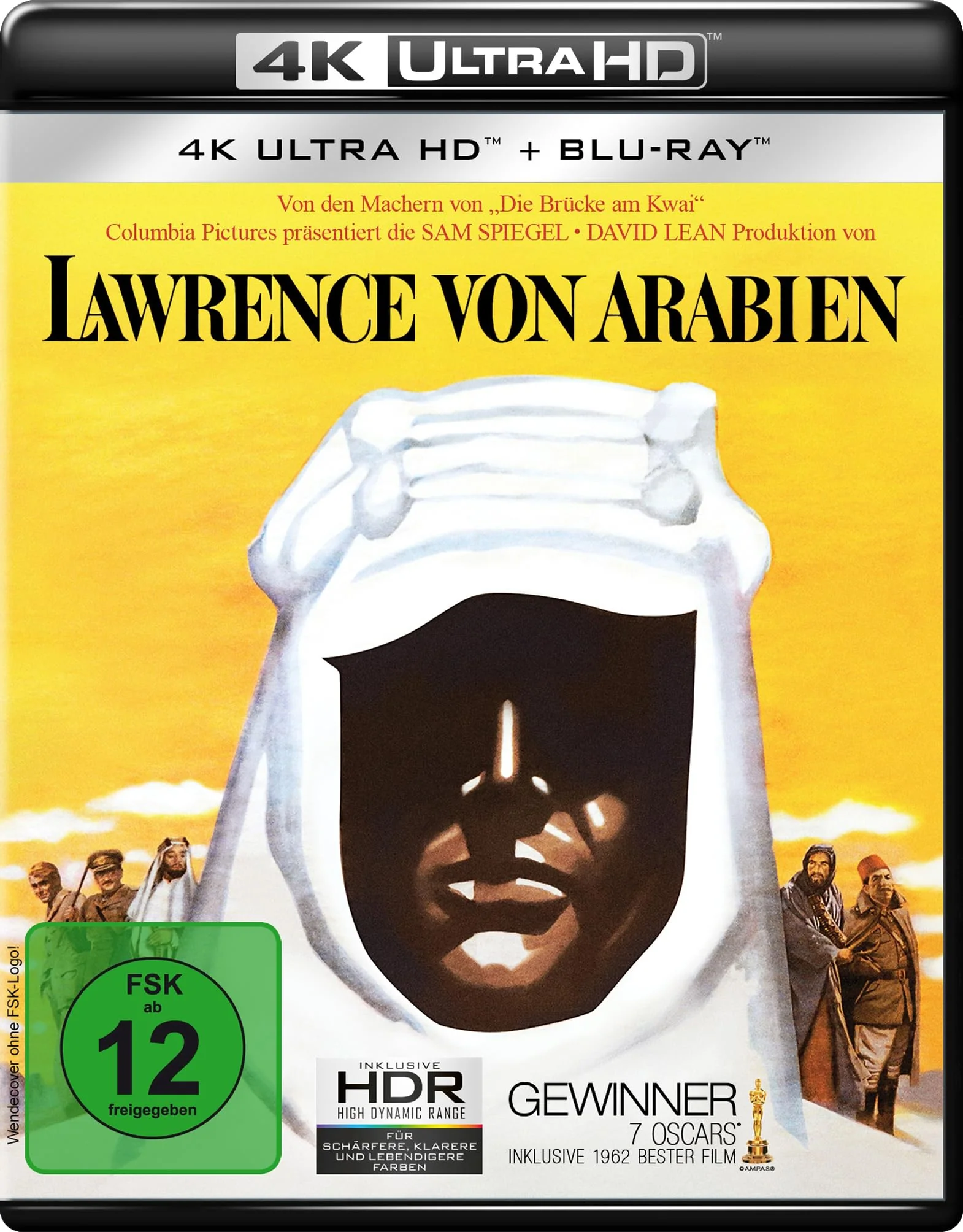 Lawrence von Arabien (2 4K-UHDs+2 Blu-rays