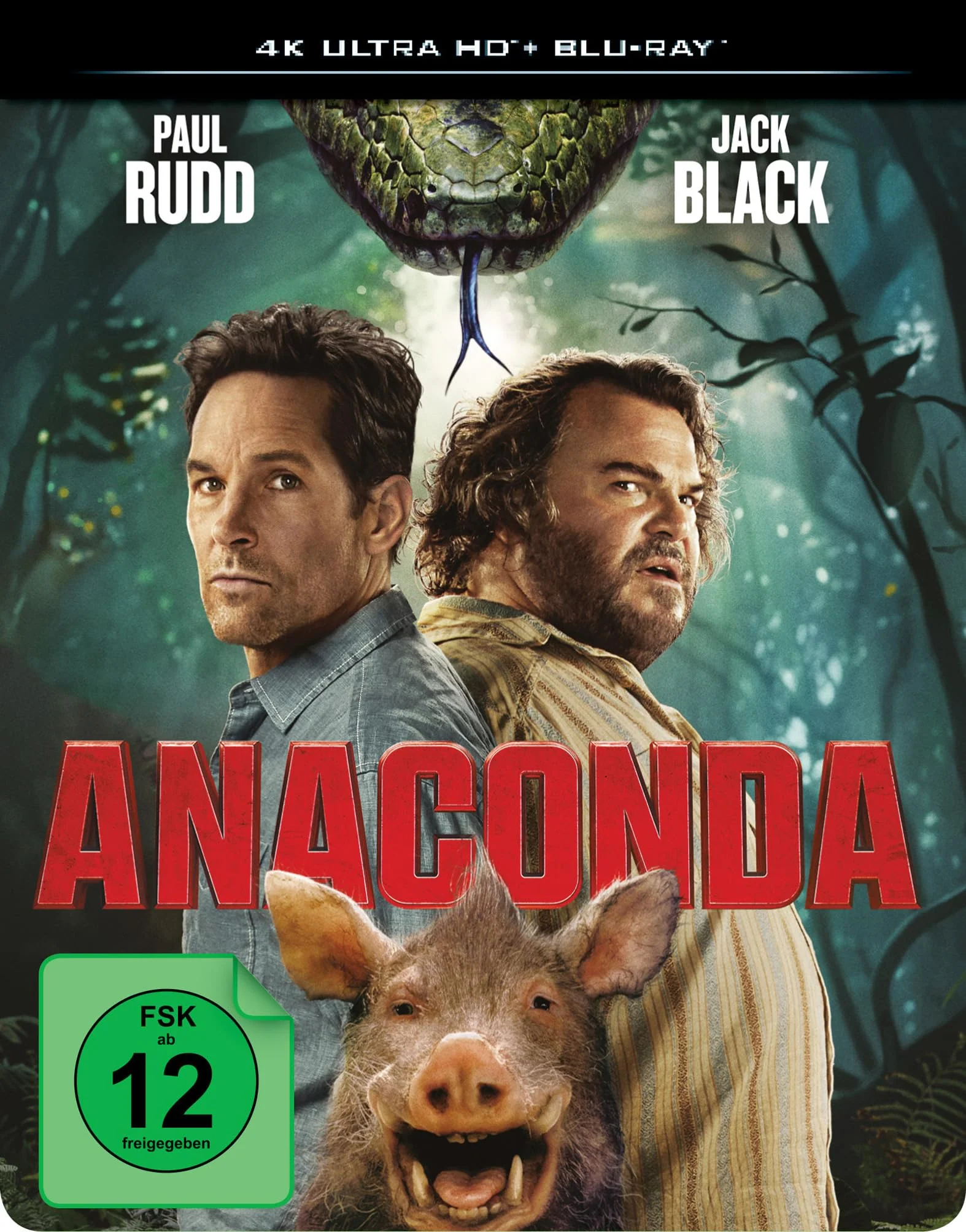 Anaconda (Limitiertes Steelbook, 4K-UHD+Blu-ray