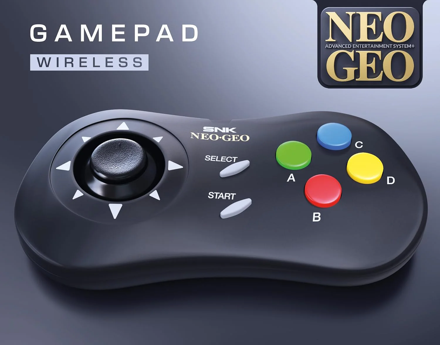 NEOGEO AES+ Gamepad (Black) - Image 2