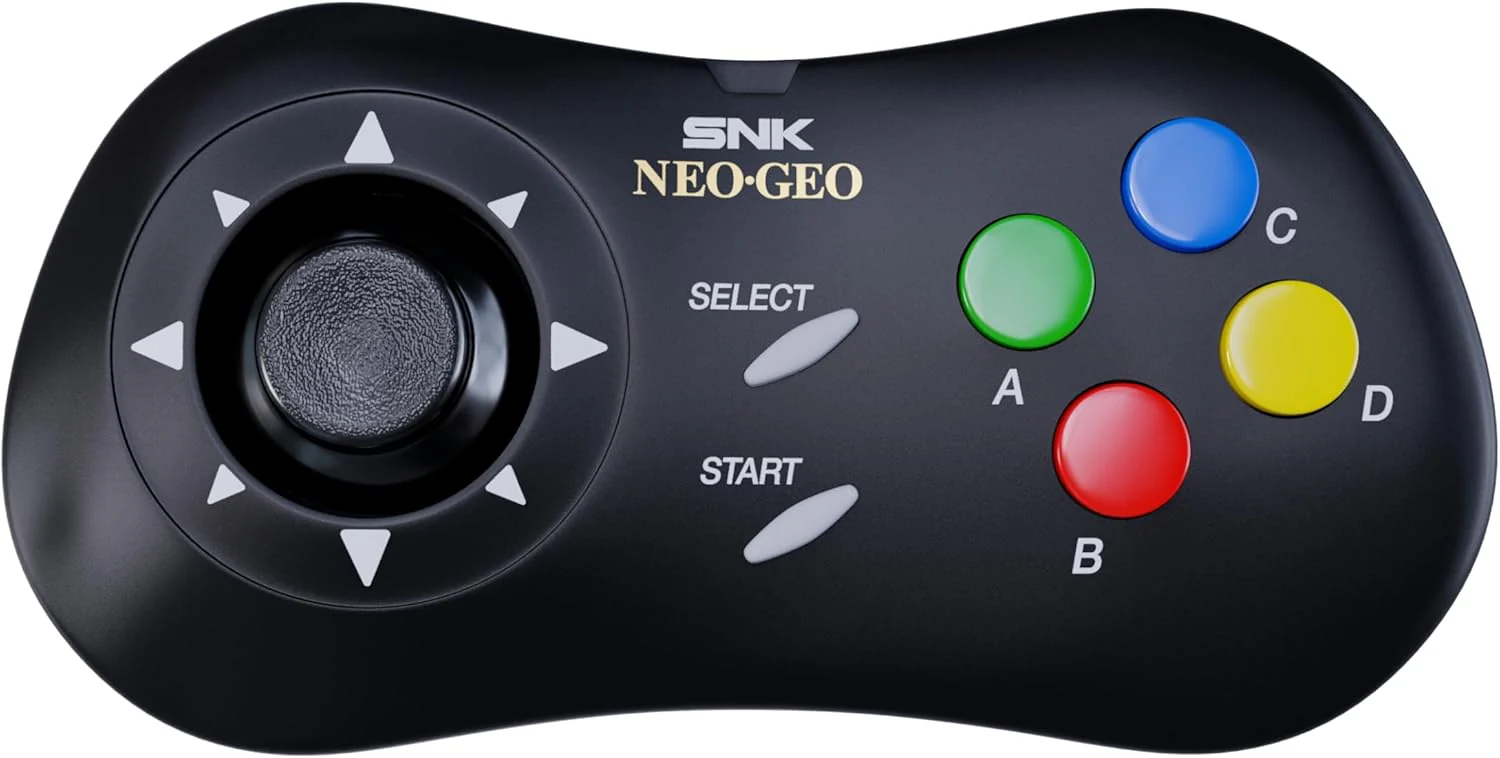 NEOGEO AES+ Gamepad (Black) - Image 3