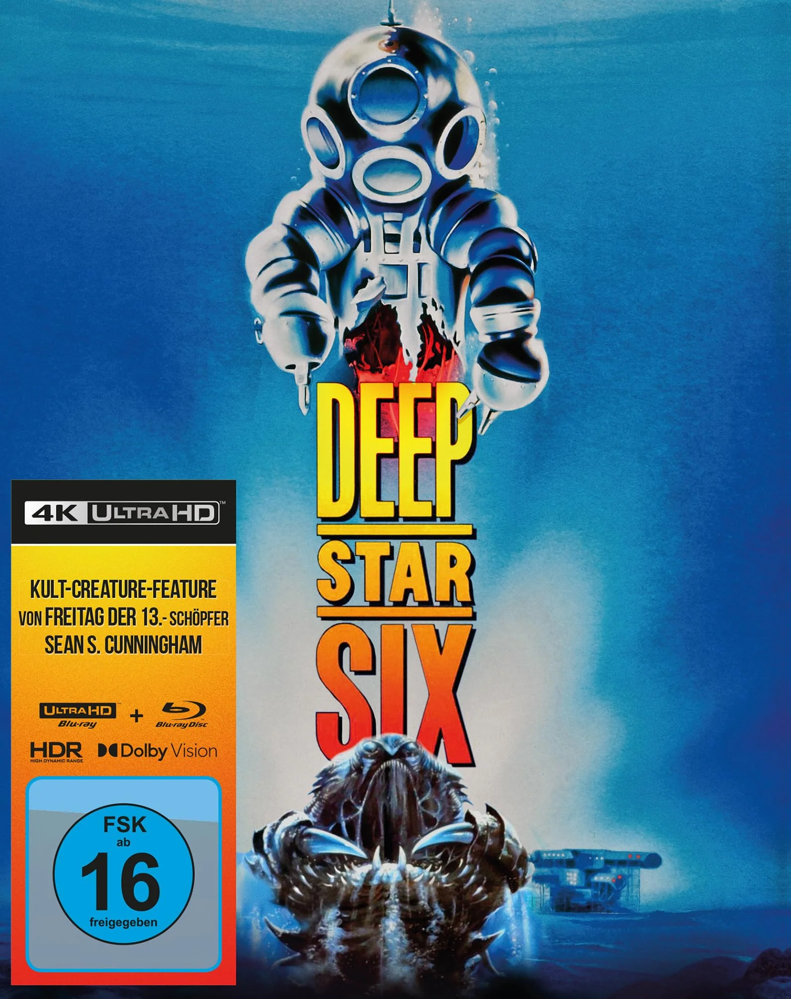 Deep Star Six (Mediabook, 4K-UHD+Blu-ray