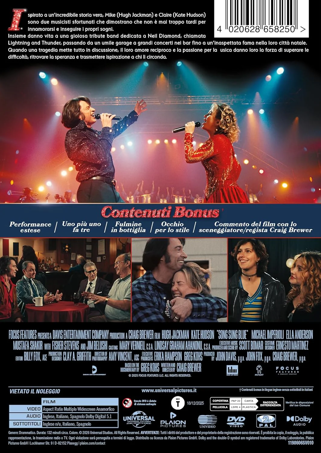 Dvd Song Sung Blue - Una Melodia D'Amore - Image 2