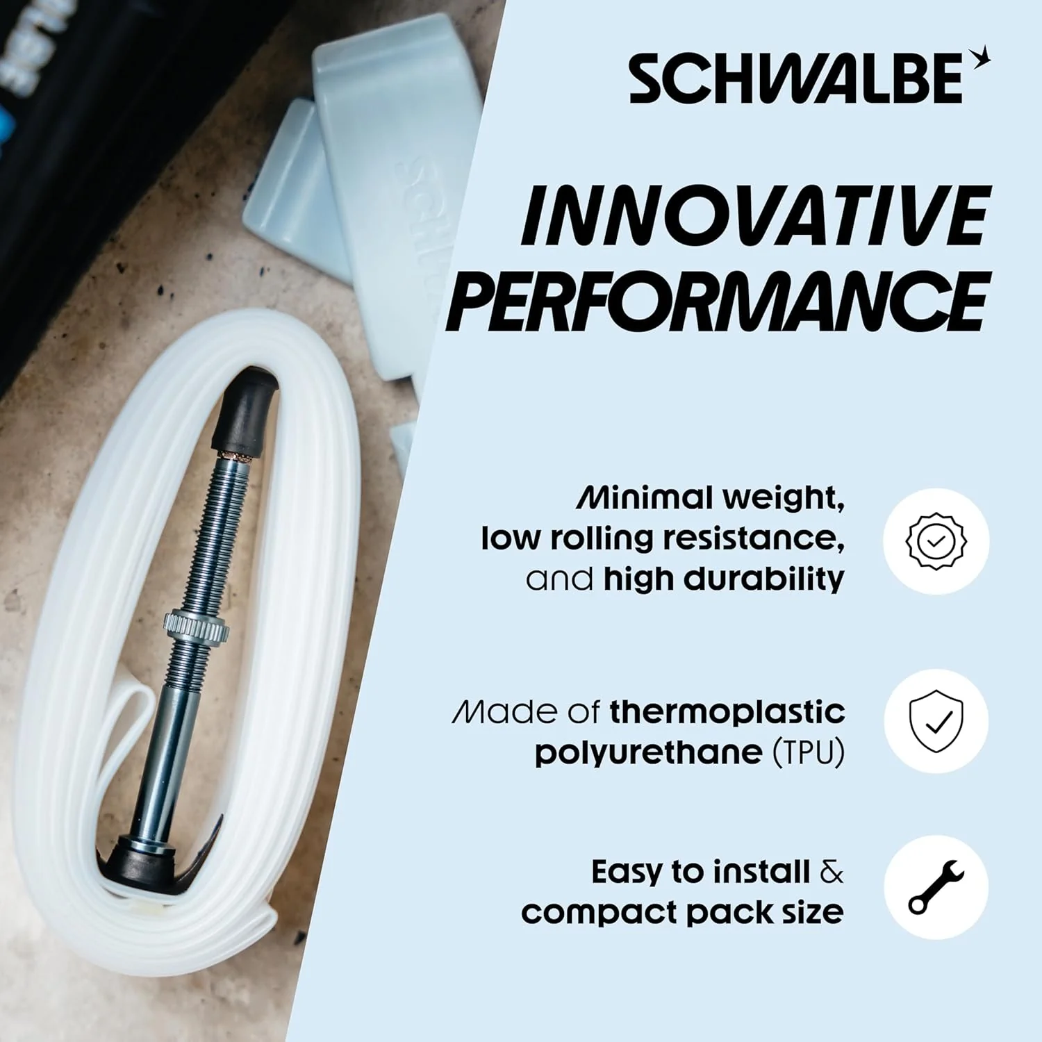 Camera Schwalbe AEROTHAN 700x37/50 VB40 - Image 2