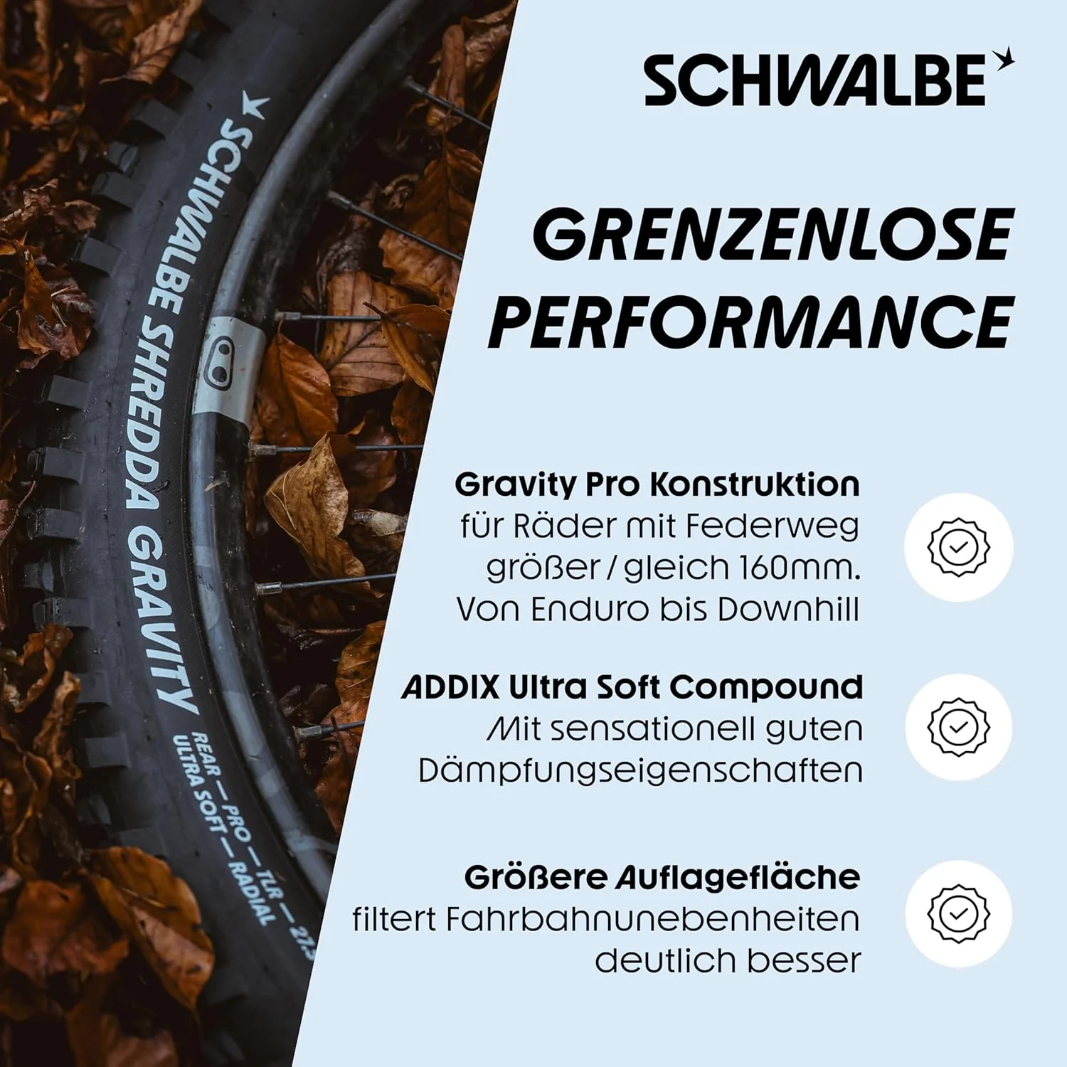 Schwalbe Shredda F Gravity Pro, TLR - Image 7