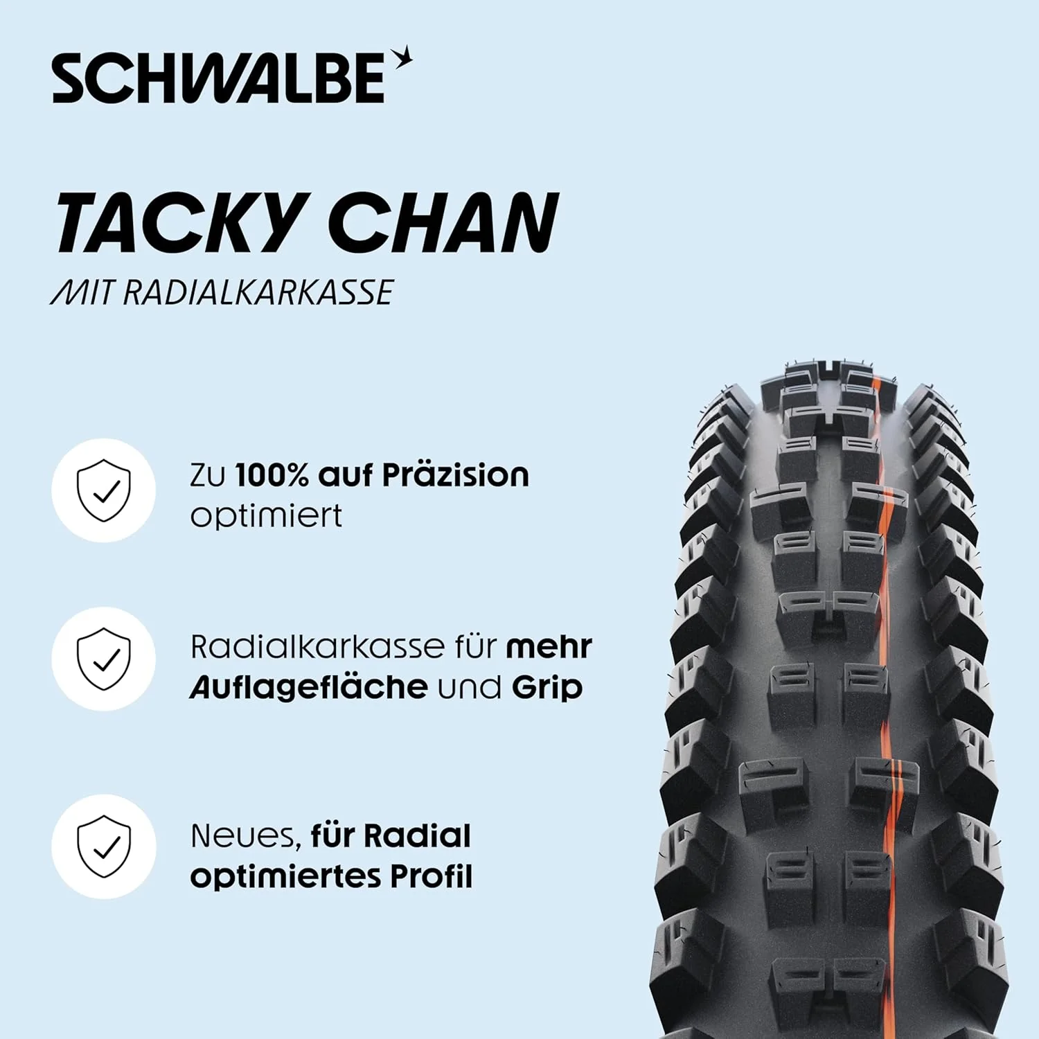 SCHWALBE Tacky CHAN Trail PRO, TLR - Image 4