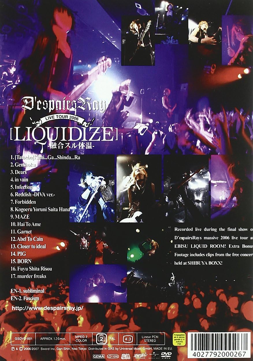 D'espairs Ray - Liquidize - Image 2
