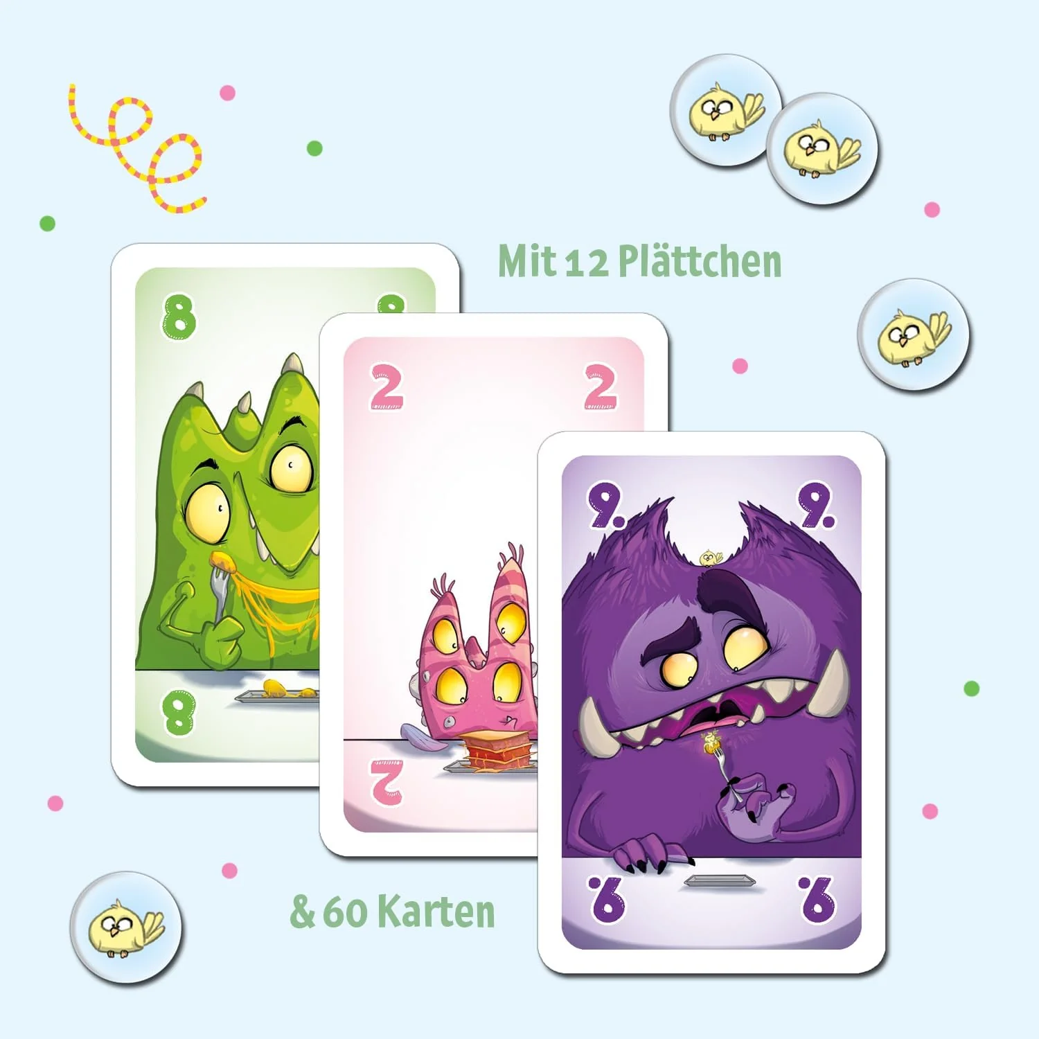 moses Mega Monster Meals Fuerte para Toda la Familia, memoriza Cartas y combina inteligentemente para 2 a 5 Finales de Juego a Partir de 8 años (90610 - Image 3