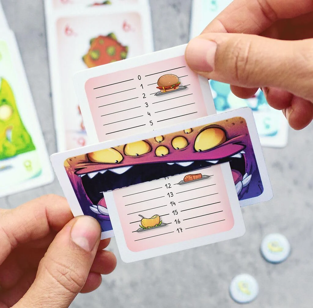 moses Mega Monster Meals Fuerte para Toda la Familia, memoriza Cartas y combina inteligentemente para 2 a 5 Finales de Juego a Partir de 8 años (90610 - Image 4