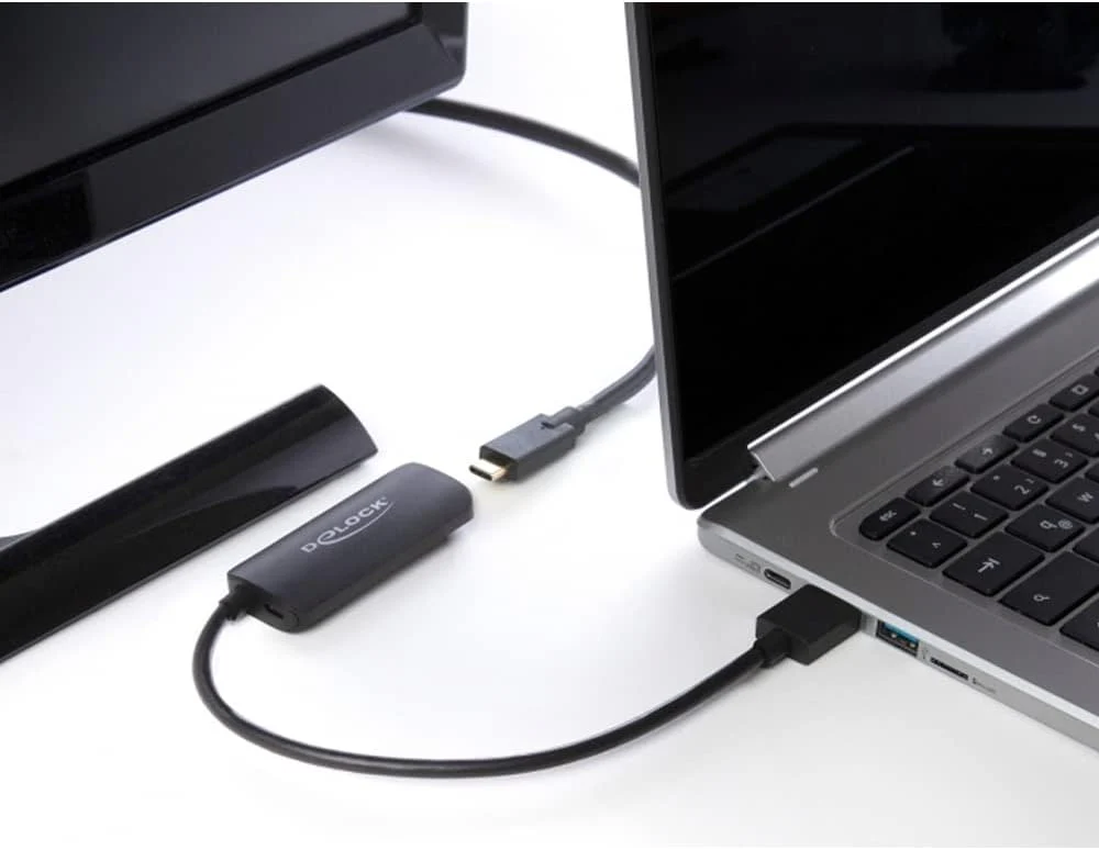 Delock Adapter HDMI-A Male to USB Type-C™ Female (DP Alt Mode) 4K 60 - Image 2