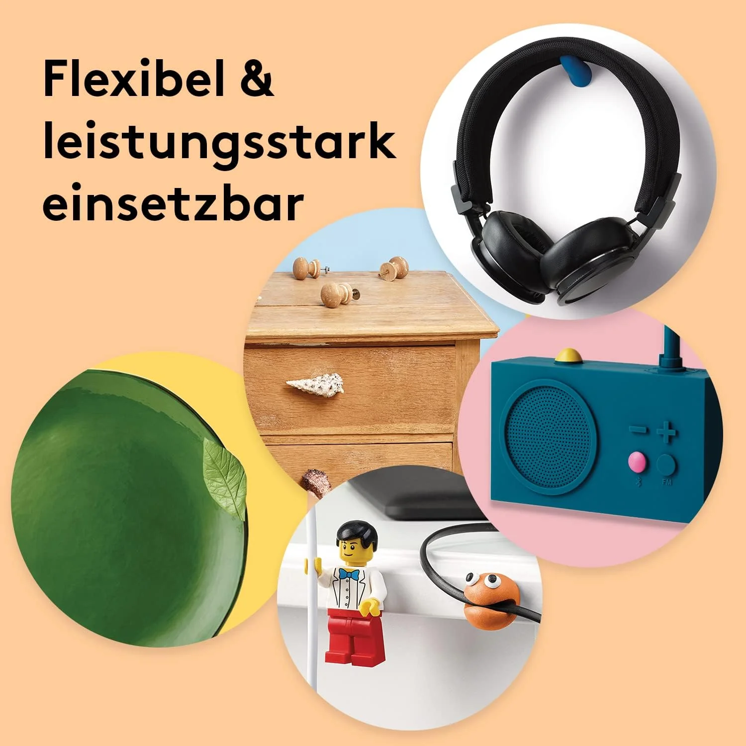 tesa Sugru formbar Allzwckkleb 3er schw. - Image 6