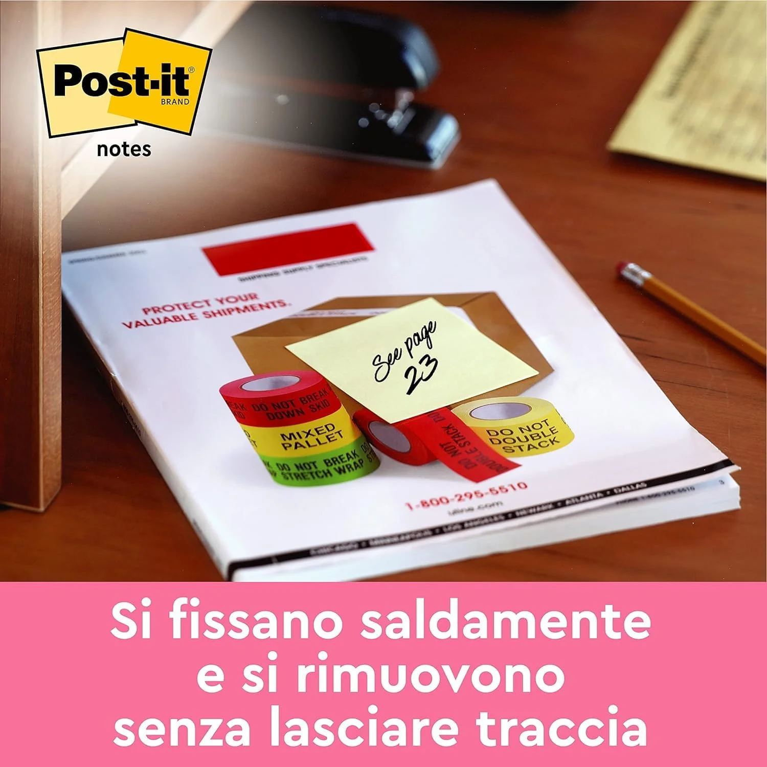 Post-it Foglietti Confezione da 18 blocchetti + 6 GRATIS, 100 Fogli per blocco, 76 mm x 76 mm, Colori Assortiti - Foglietti Adesivi Fogli Adesivi per Appunti, Elenchi & Promemoria - Image 7