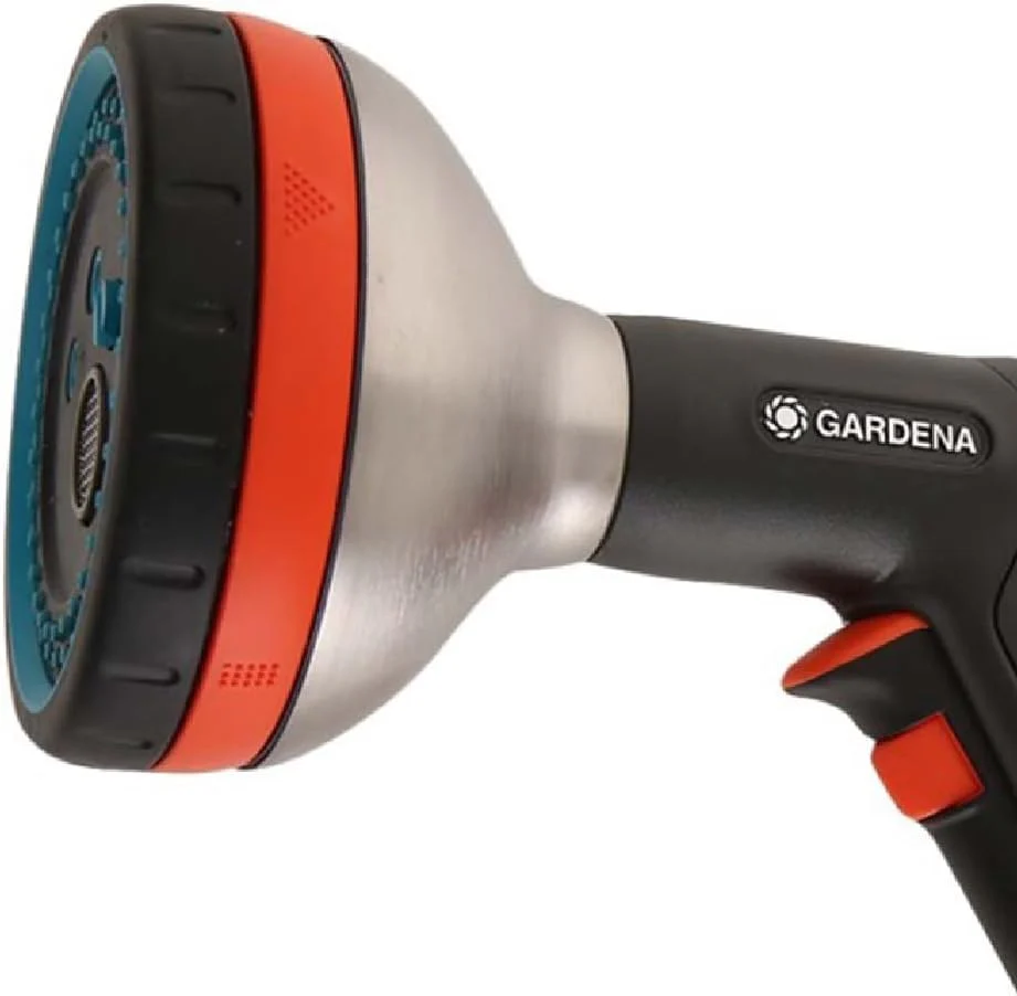 Gardena Premium Multi Sprayer: Garden sprayer for watering and cleaning, five spray patterns, filter, lock, robust, frost protection (18317-20 - Image 3