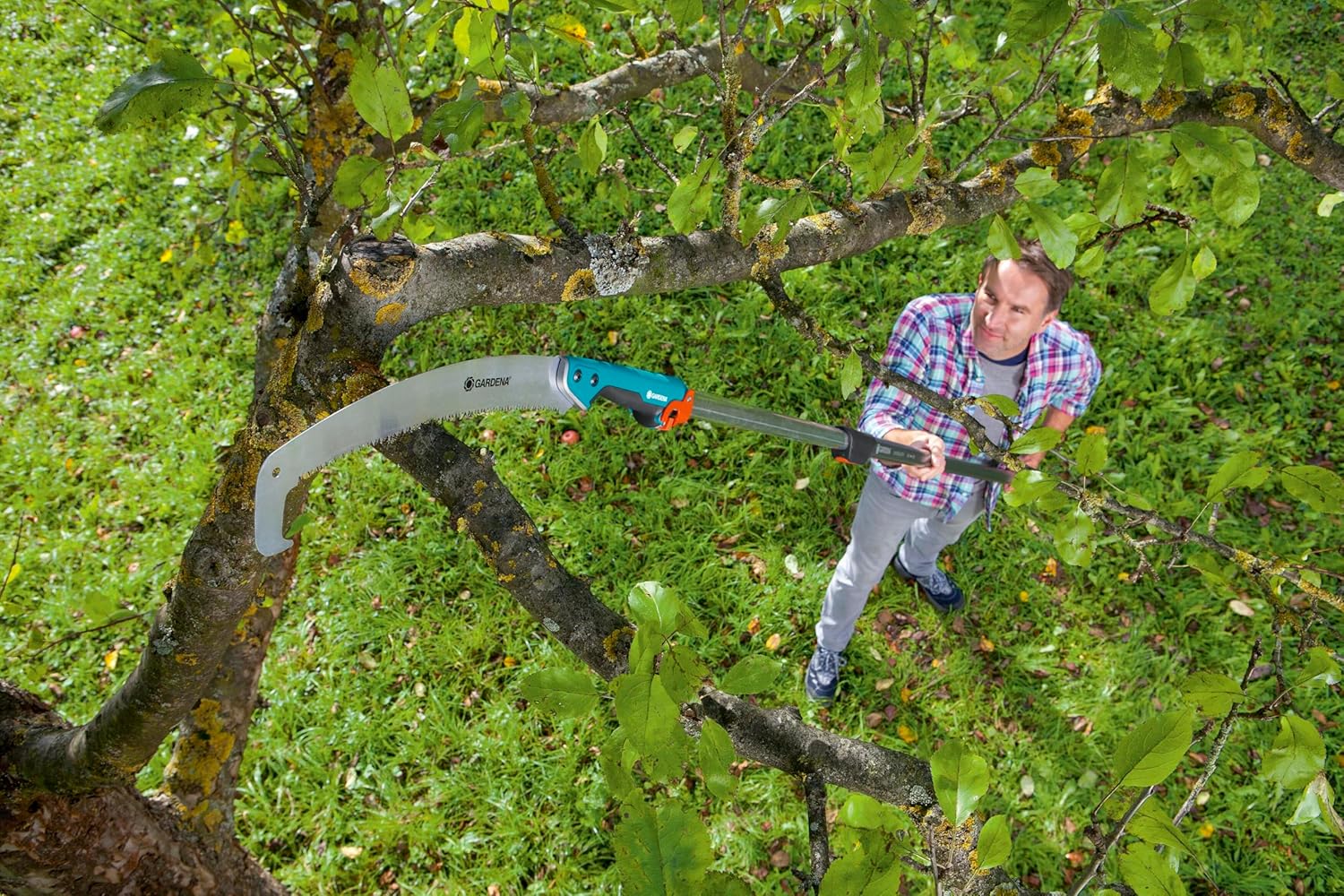 Gardena Combisystem Snoeizaag 300Pp Curved Takkenzaag - Meslengte 315 Mm - Exclusief Verlengstok - Image 2