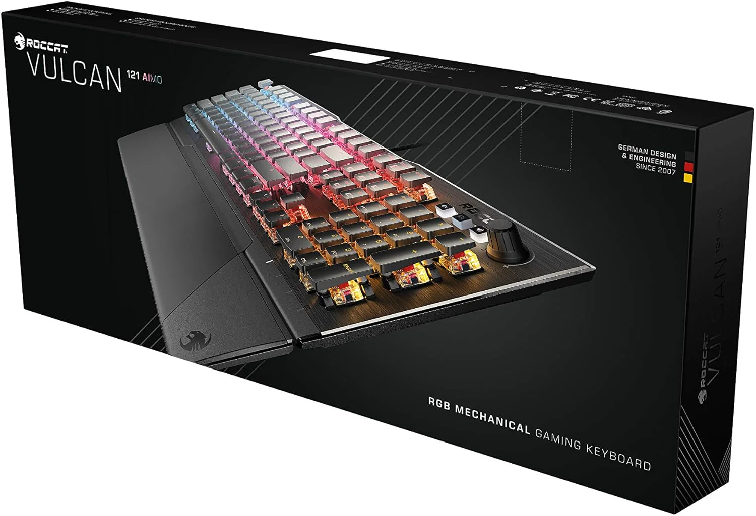 ROCCAT Vulcan 121 AIMO keyboard Gaming USB QWERTY UK English Black - Image 2