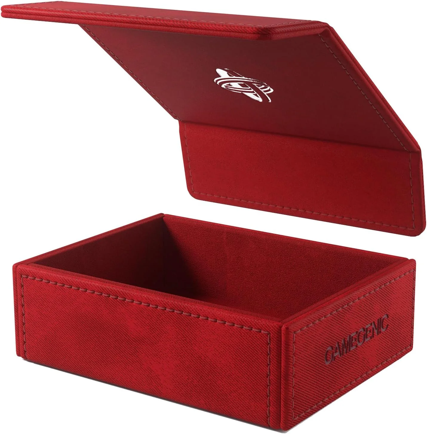 Gamegenic Token Keep - Premium Token Box for Safe Storage, Fits Dungeon 1100+ and Dungeon S 550+, Holds Tokens, Dice, and Cards, Fully Usable During Gameplay, Red Color, Made - Image 4