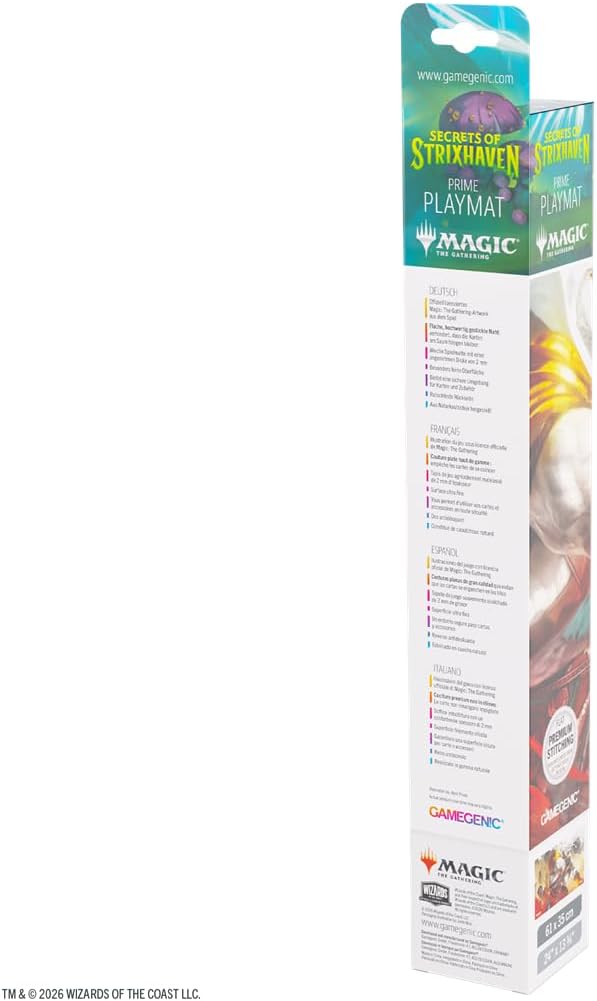 Gamegenic | Magic: The Gathering | Secrets of Strixhaven Prime Playmat - Ajani's Response - Image 2