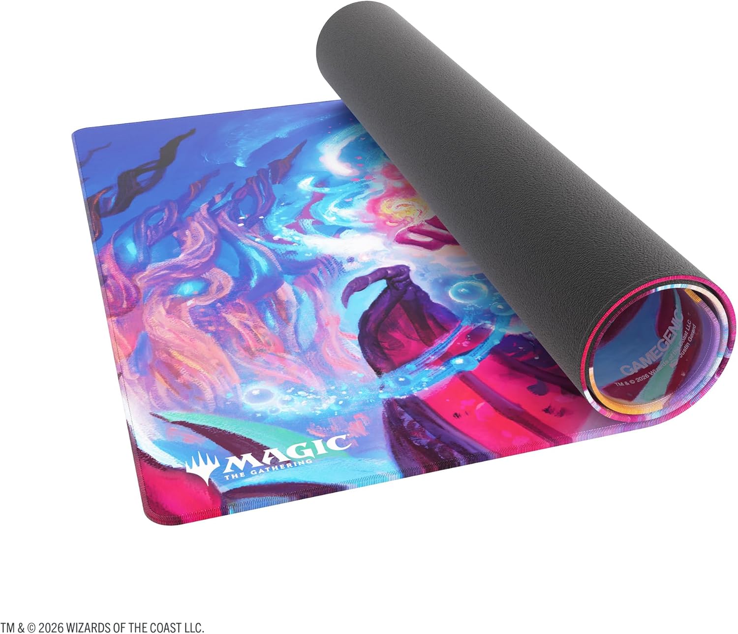 Gamegenic | Magic: The Gathering | Secrets of Strixhaven Shiny Playmat - Prismari, the Inspiration - Image 2