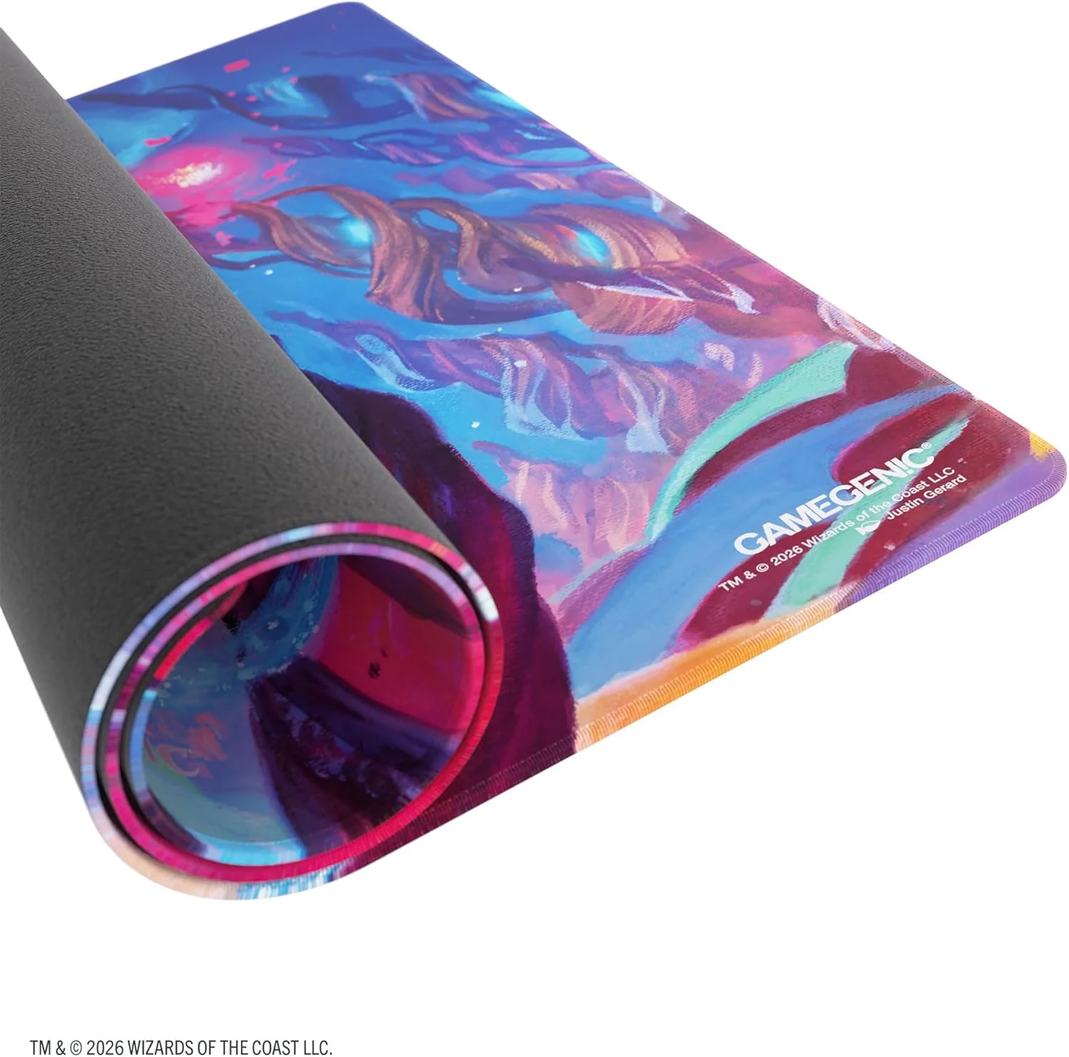 Gamegenic | Magic: The Gathering | Secrets of Strixhaven Shiny Playmat - Prismari, the Inspiration - Image 5