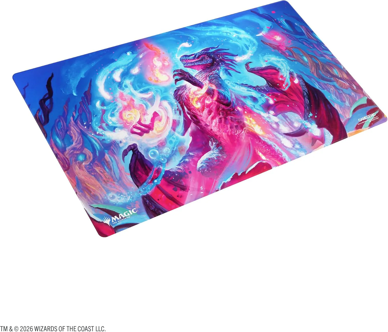 Gamegenic | Magic: The Gathering | Secrets of Strixhaven Shiny Playmat - Prismari, the Inspiration - Image 6