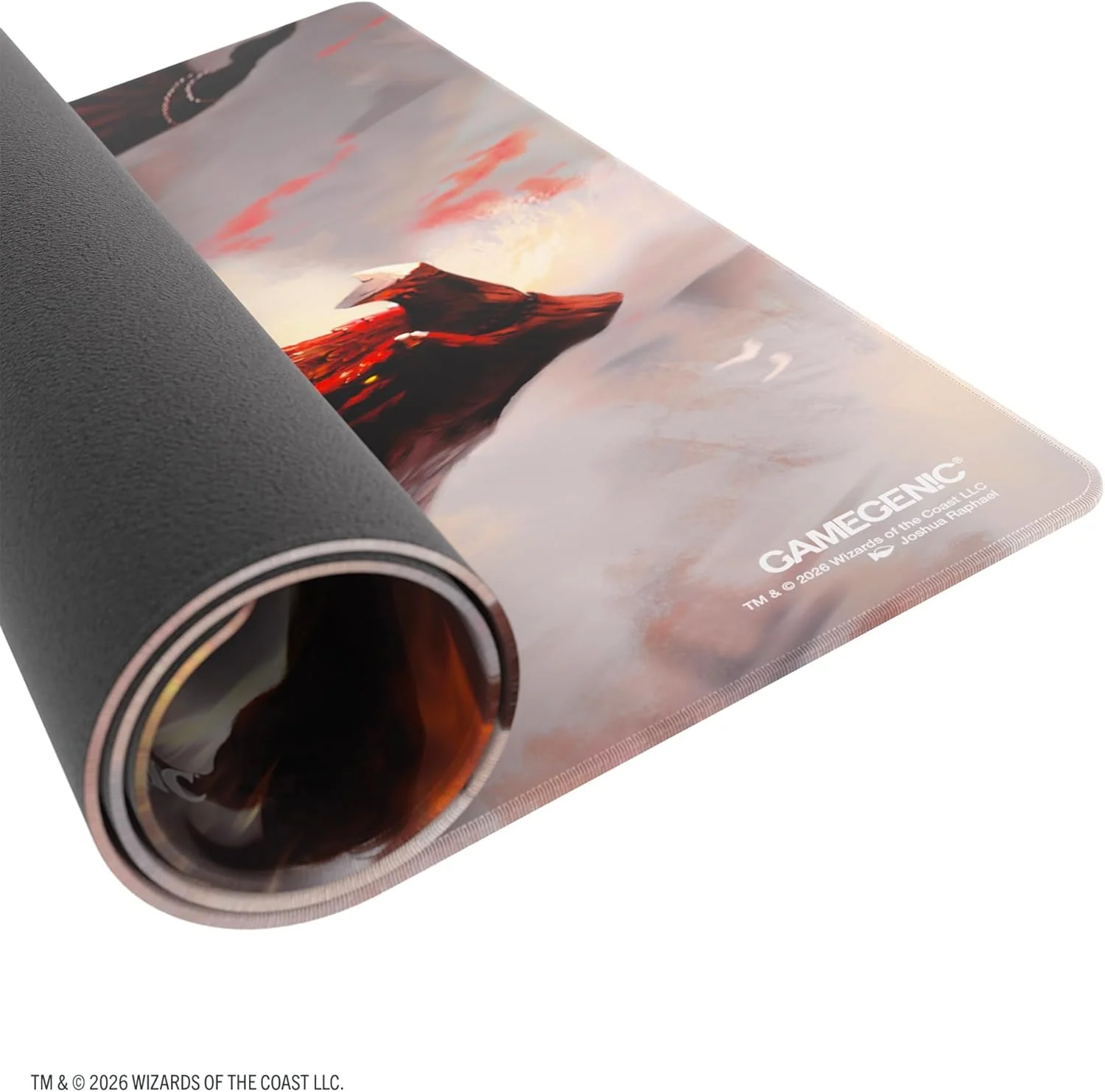 Gamegenic | Magic: The Gathering | Secrets of Strixhaven Shiny Playmat - Lorehold, the Historian - Image 2