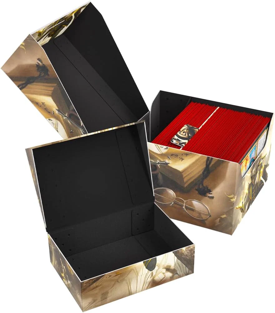 Gamegenic | Magic: The Gathering | Secrets of Strixhaven Soft Crate 100+ XL Sideloading - Stirring Hopesinger/Inkling Token - Image 3