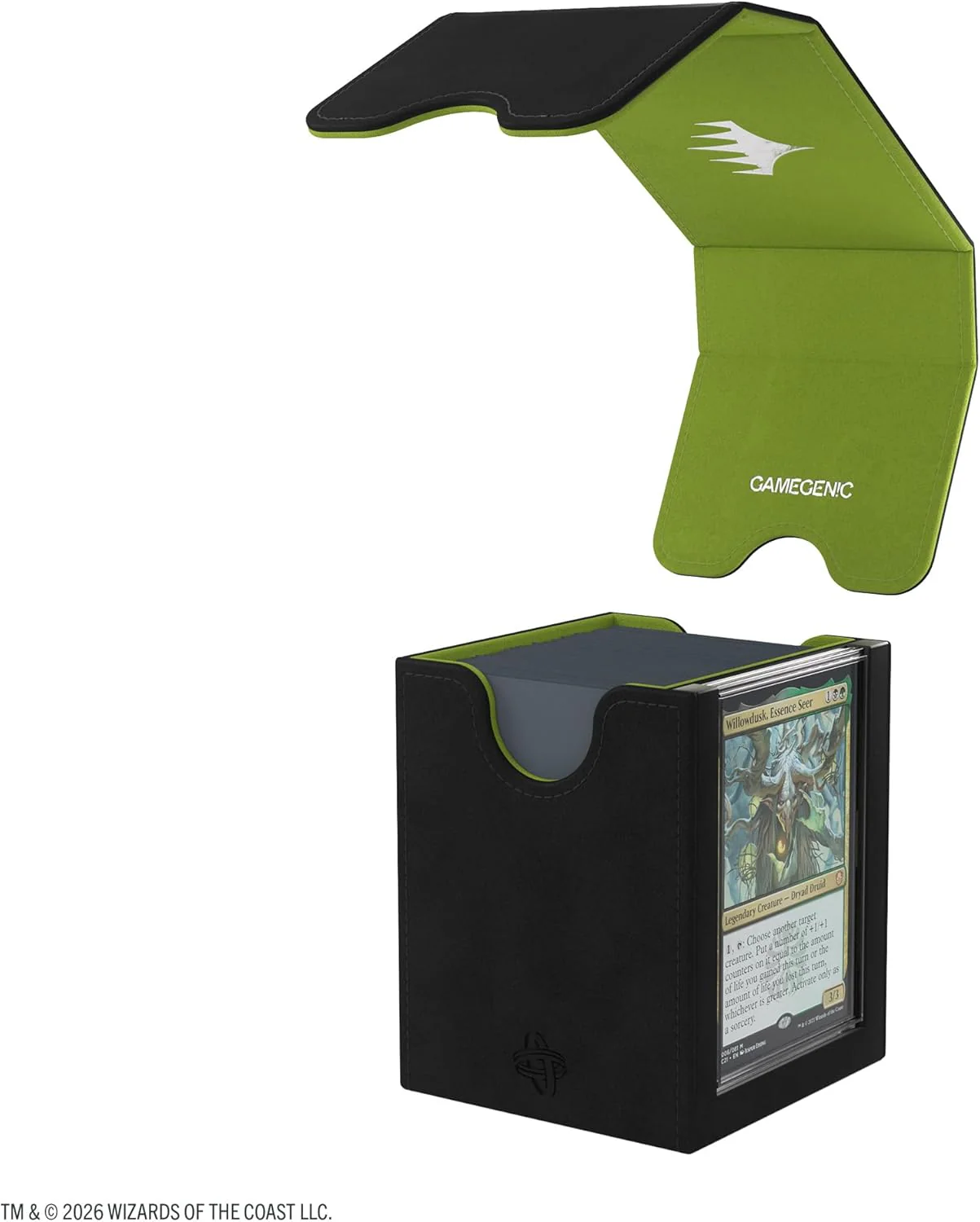 Magic: The Gathering | Secrets of Strixhaven Squire Plus 100+ XL - Black/Green - Image 3