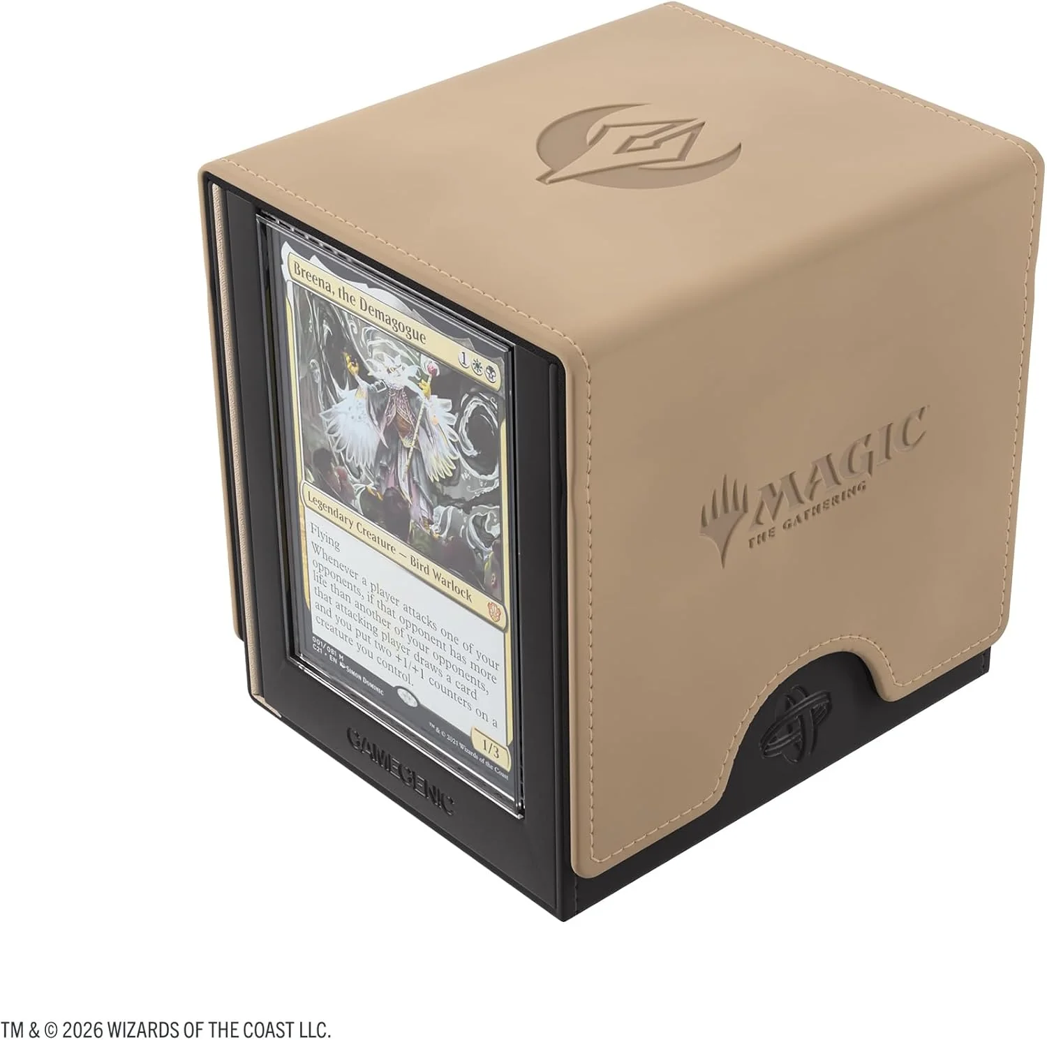 Gamegenic | Magic: The Gathering | Secrets of Strixhaven Sidekick PRO 100+ XL - Silverquill - Image 3