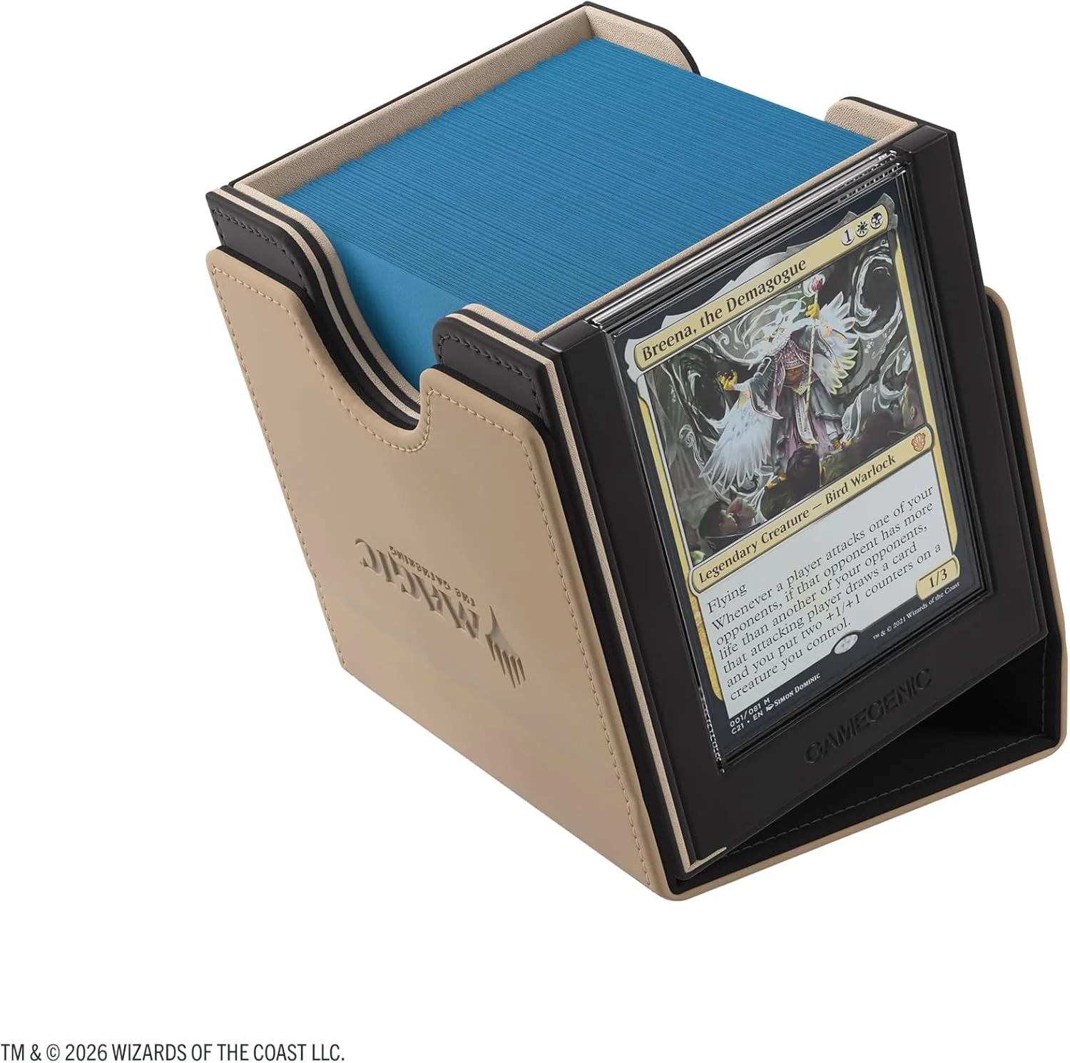 Gamegenic | Magic: The Gathering | Secrets of Strixhaven Sidekick PRO 100+ XL - Silverquill - Image 4