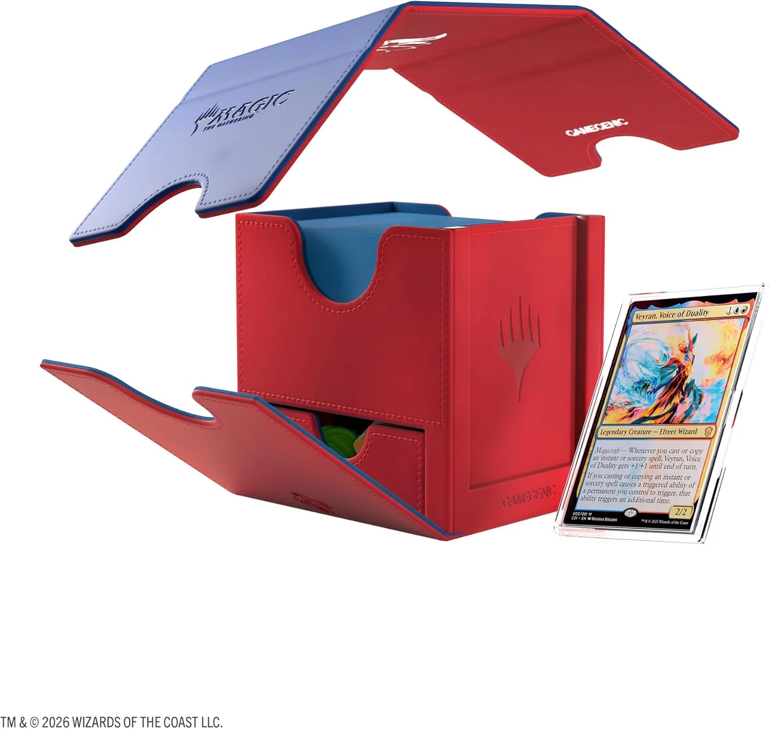 Gamegenic | Magic: The Gathering | Secrets of Strixhaven Sidekick PRO 100+ XL - Prismari - Image 6