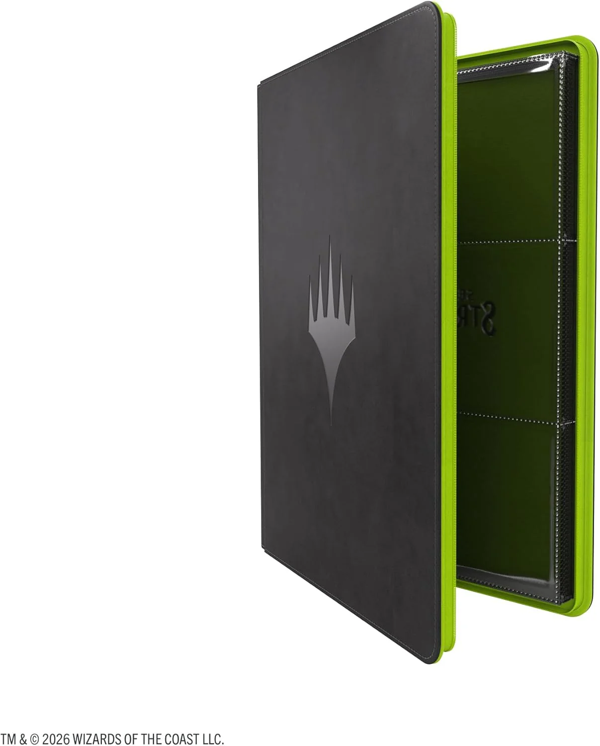 Gamegenic | Magic: The Gathering | Secrets of Strixhaven Prime Zip-Up Album 18-Pocket - Black/Green - Image 2
