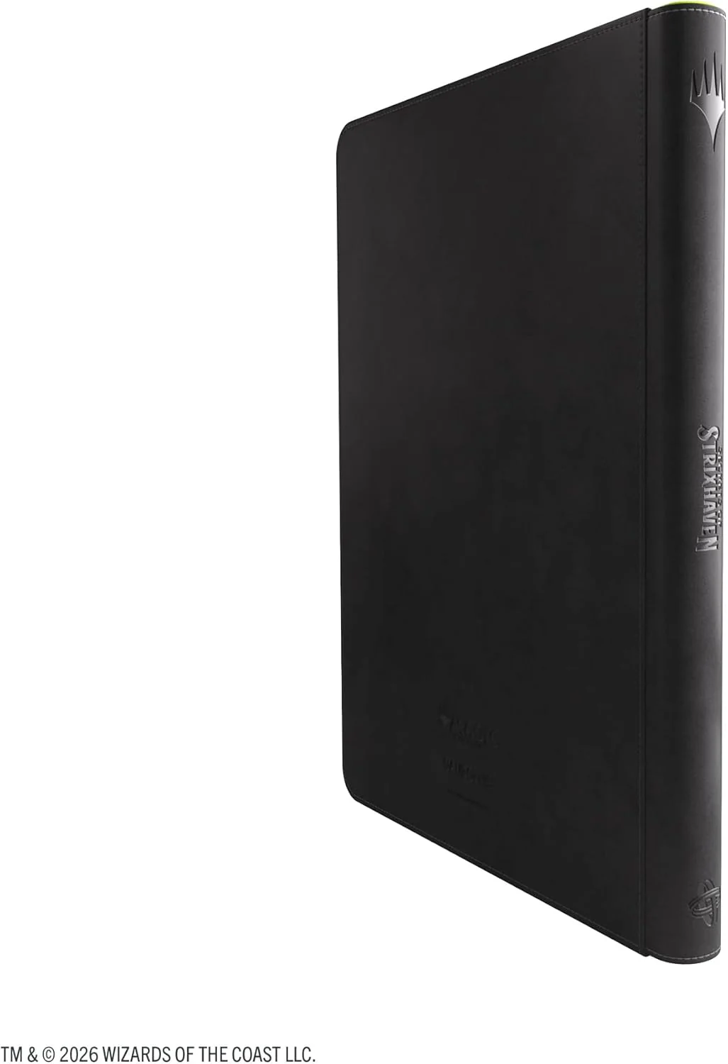 Gamegenic | Magic: The Gathering | Secrets of Strixhaven Prime Zip-Up Album 18-Pocket - Black/Green - Image 3