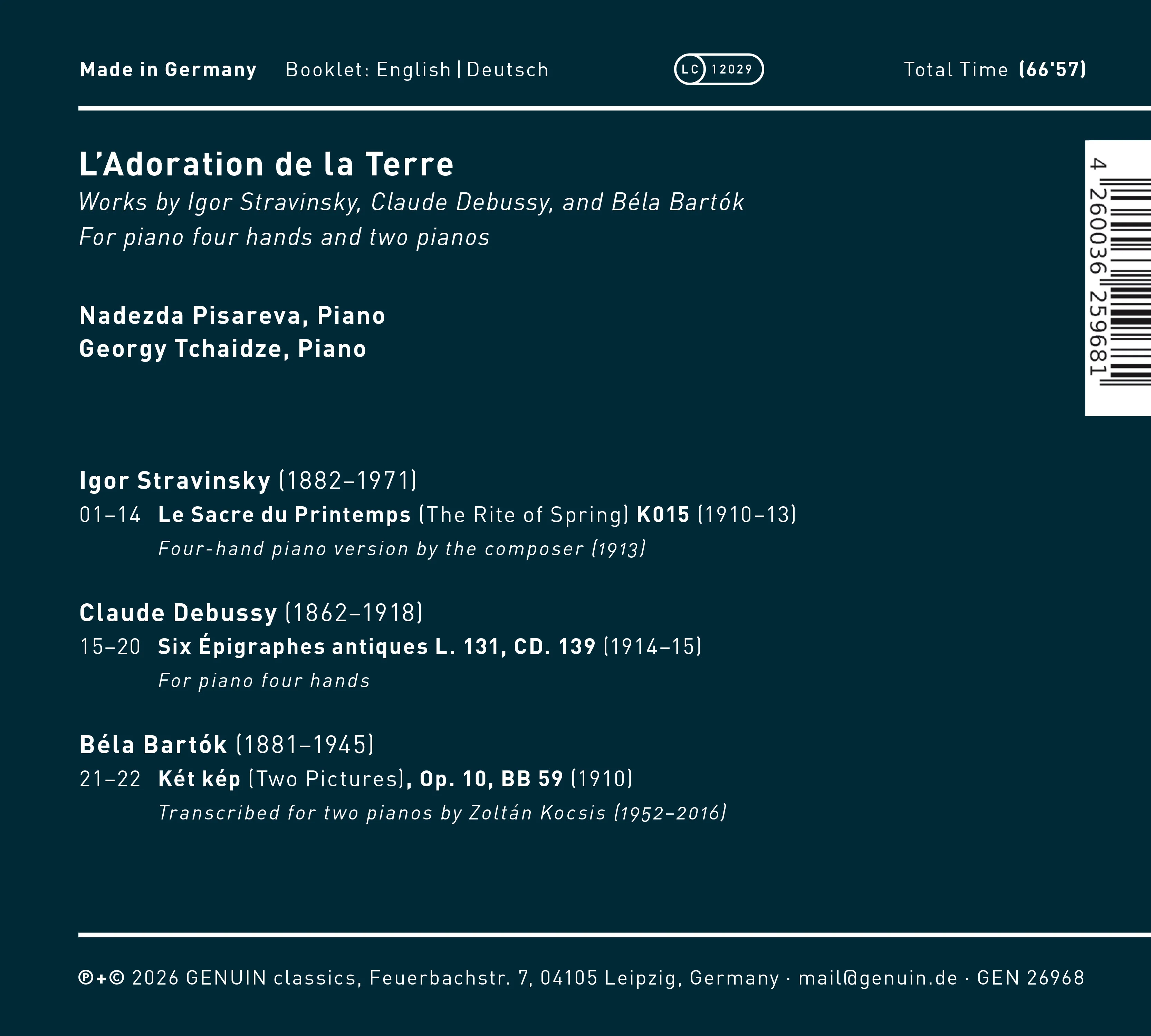 Nadezda Pisareva/Georgy Tchaidze: L'adoration De La Terre - Image 2
