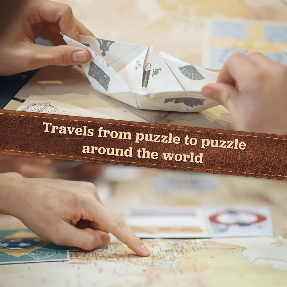Hidden Games - Professor Charlie's world tour - puzzle advent calendar for 1-6 people aged 14 and over - 24 individual puzzles (english edition) - Image 5