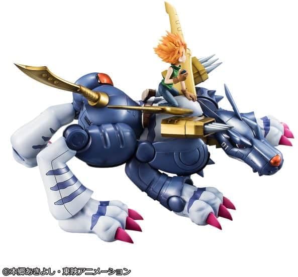 Megahouse Garurumon & Ishida Yamato Digimon Adventure Metal Figure - Precious G.E.M. Series MH843822, Multi-Colour, Collectible Figure, Ideal for Anime Fans - Image 4
