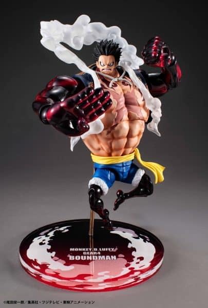 Megahouse Figura articolata Monkey D. Luffy Gear4 Boundman One Piece - Variable Action Heroes MH846168 Multicolore - Figura da collezione - Ideale per i fan degli anime - Image 4