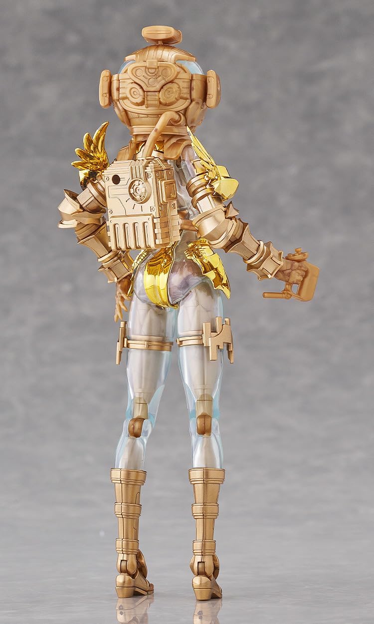 Max Factory PLAMAX GODZ Order GO 05 Overload Gabriel DX Versione Placcatura, Non Scala, Tipo di Assemblaggio Modello Plastica - Image 7