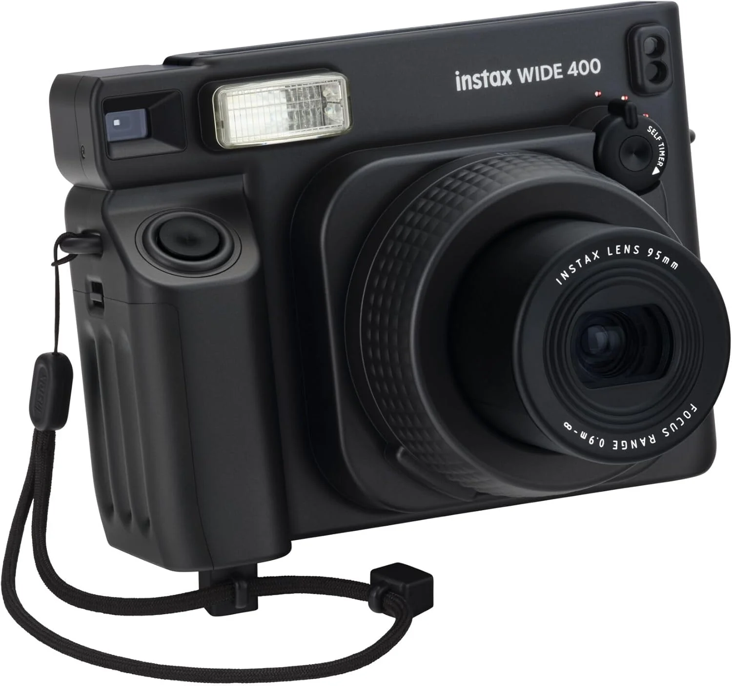 Fuji - Instax Wide 400 Instant Camera Black - Image 3
