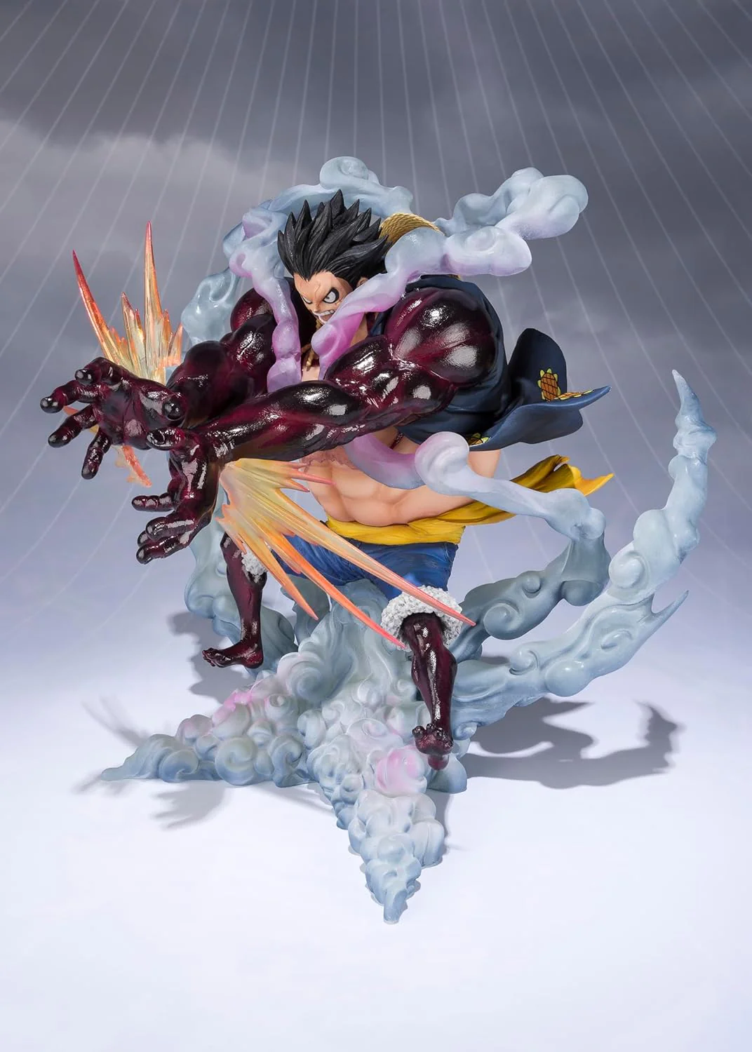 TAMASHII NATIONS - One Piece - Monkey D. Luffy Gear 4 - Leo Bazooka- (Riedizione) Figura Collezionabile FiguartsZERO - Image 5