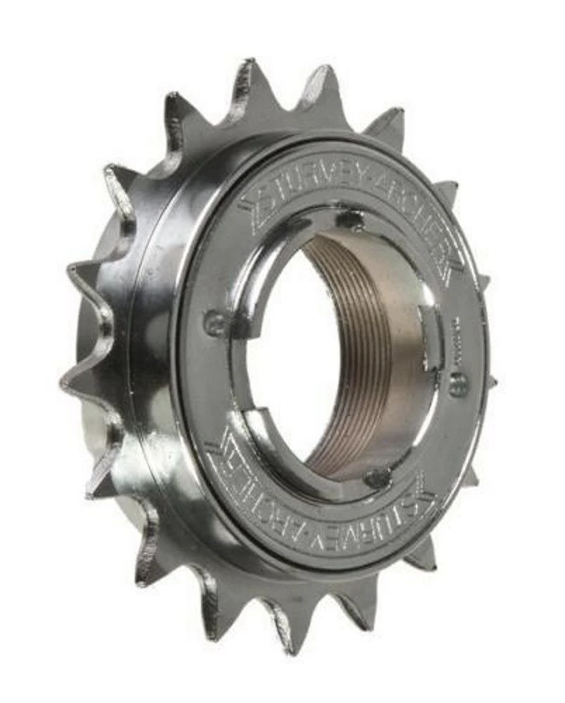 Sun Race 21 Teeth Free Wheel for Chain - Chrome, 1/2 x 3/32 Inch