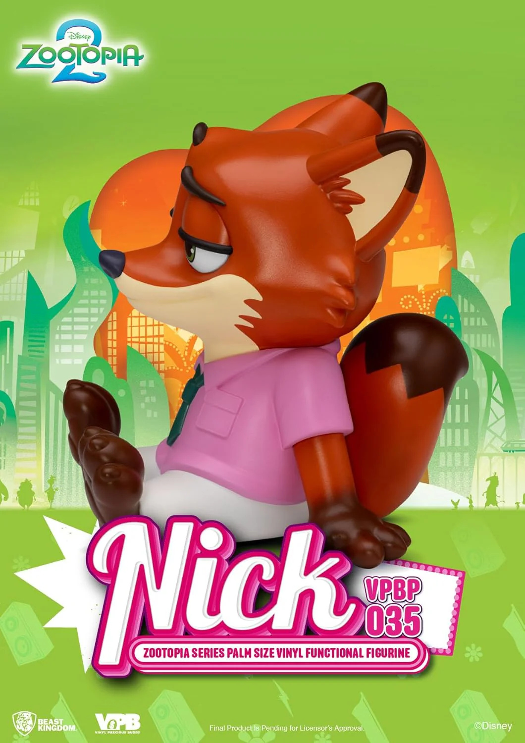 Zootopia Piggy Vinyl Bank Nick 15 Cm - Image 2