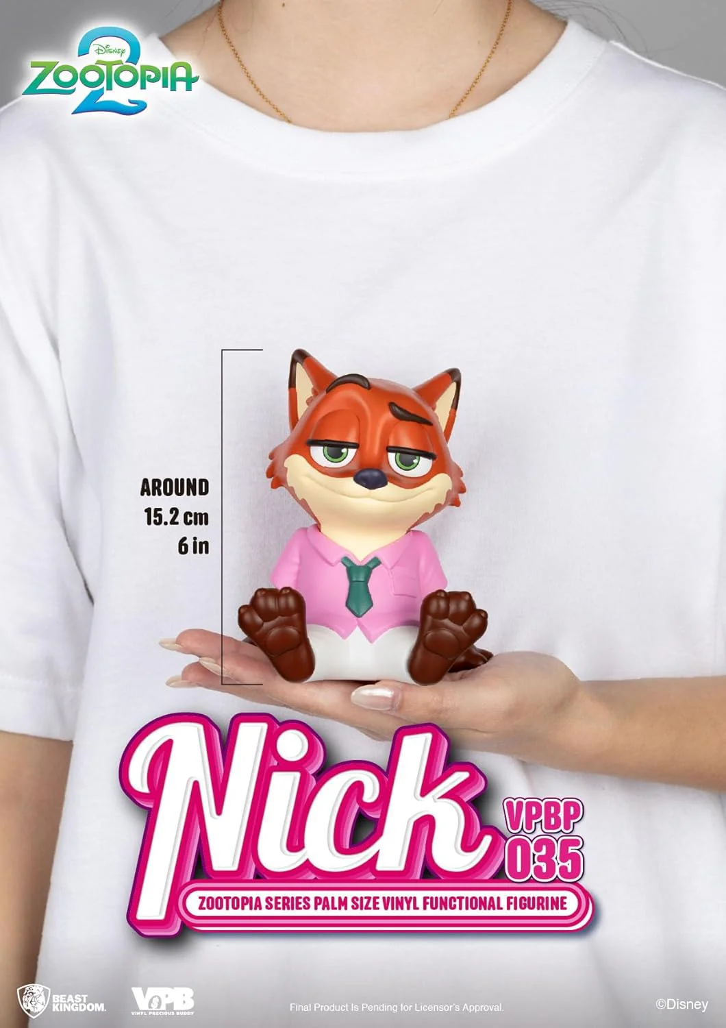 Zootopia Piggy Vinyl Bank Nick 15 Cm - Image 5