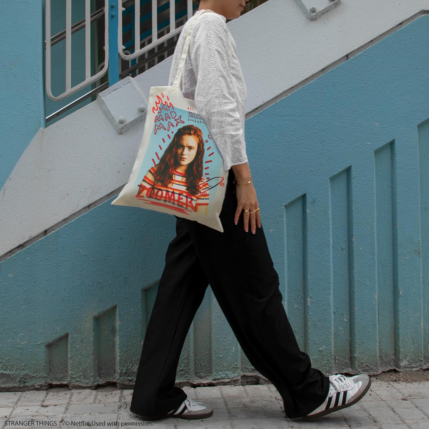 Cinereplicas Stranger Things - Max Mayfield Tote Bag - 42 * 38cm - Official License, Max Mayfield, 42*38cm - Image 2