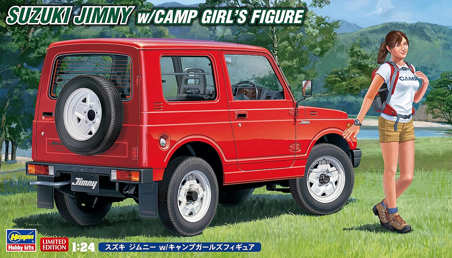 Hasegawa - 1/24 Suzuki Jimny Mit Camperin - Image 2
